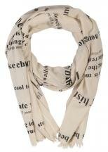 Tusnelda Bloch - noel silk big scarf ecru